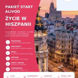 Alivoo Pakiet Start Życie w Hiszpanii